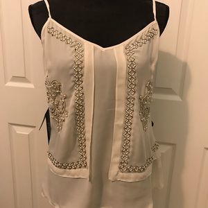 Guess by Marciano women’s beaded tank